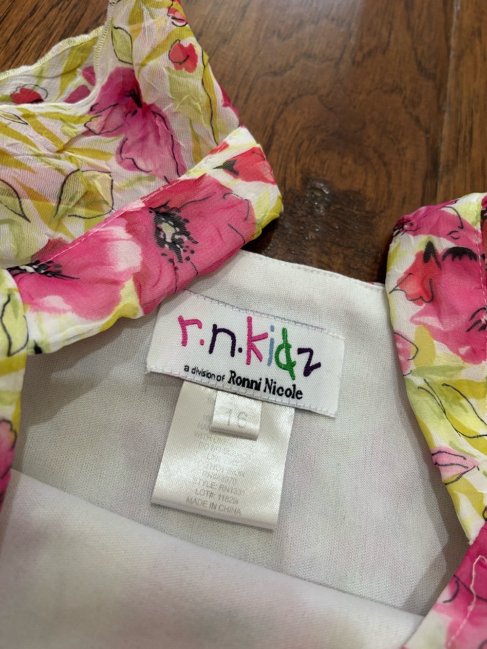 Vintage Y2K Pink Floral Mini Dress Flutter Strap Coquette XXS XS - Picture 8 of 14